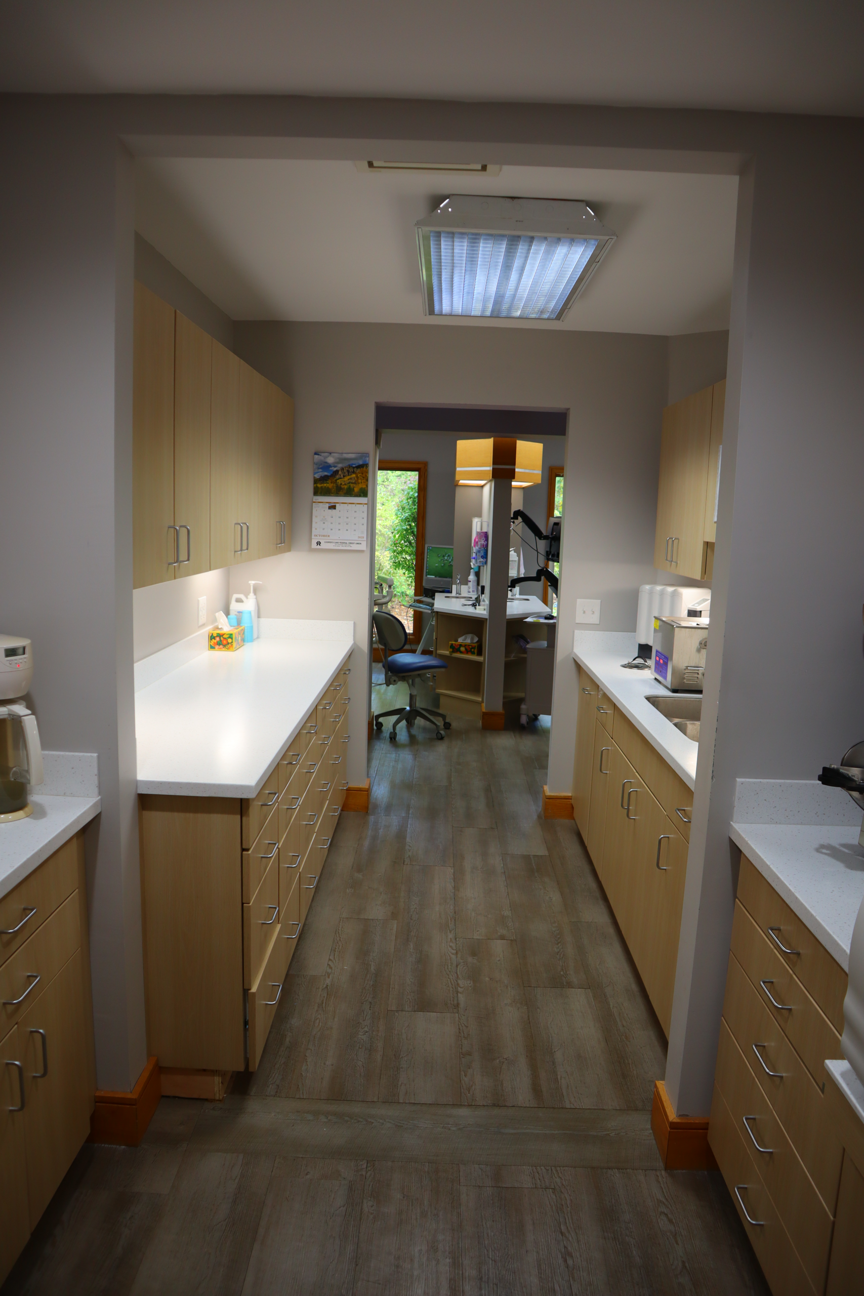 Another view of the welcoming hallway at Sandu Family Dentistry